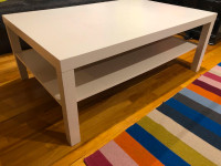Table basse blanche IKEA Lack