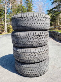 Used Bridgestone Blizzak Winter tires. 245/55R19 103T