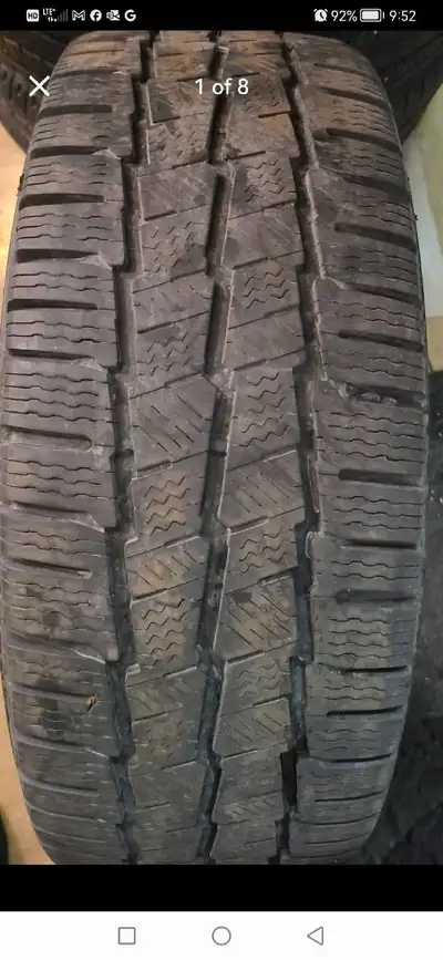1x tire only no rim. Treads 6mm. Pickup Orleans