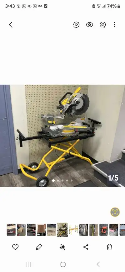 DeWalt Miter Saw, View more