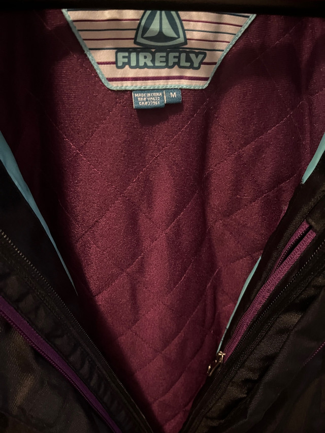Firefly snowboard jacket - black, medium  in Women's - Tops & Outerwear in Kawartha Lakes - Image 3