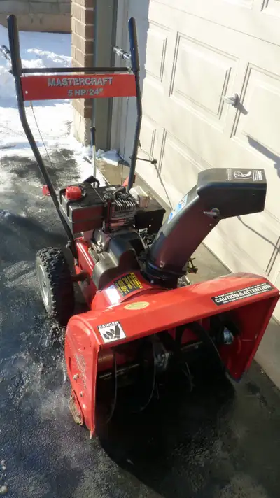 Mastercraft Snowblower, View more
