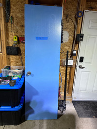 Blue Door - (80" X 24")