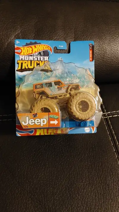 2022 HOT WHEELS MONSTER TRUCKS- OFF ROAD RACE - JEEP , View more