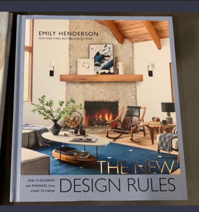 Emily Henderson The New Design Rules interior design hardcover b in Non-fiction in Owen Sound