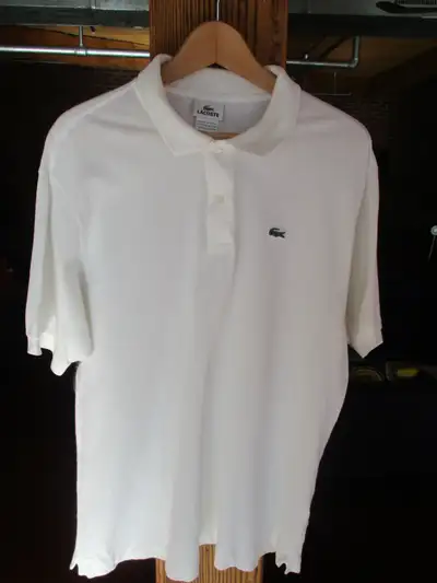 LACOSTE authentique POLO BLANC MAILLE PIQUEE, View more