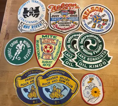lot of 10 vintage patches , View more