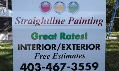 GREAT RATES ON INTERIOR AND EXTERIOR PAINTING. NOW ONLY $1.65 A SQFT. TO PAINT WALLS. CEILINGS DULL...