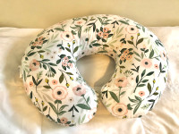 Boppy Floral Print Nursing/Breastfeeding Pillow
