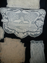 CROCHET - - Table Cloth, & Smaller Pieces - - $125.00 * * *