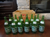 12 Vintage Kist Ginger Ale 30oz Bottles & Appia Beverage Case