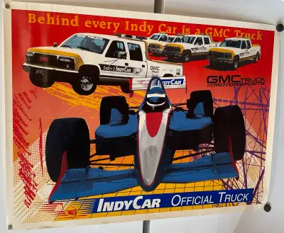 GMC Truck motorsports IndyCar poster, View more