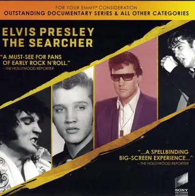 This is the DVD of Elvis The Searcher (played once). It's from the 12 pack box set sent to voters fo...