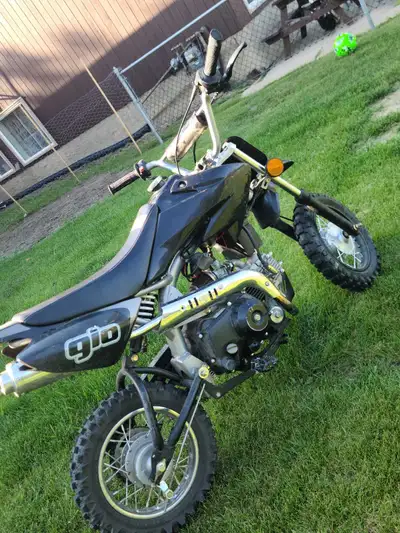 We can trade or cash,gret starter bike barely used,no problems great bike good tires everything is p...