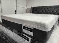 Brand new queen mattress memory foam cooling pad. With zipper c