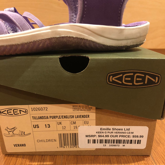 Keen Sandals - Girl sz 13 in Kids & Youth in Oakville / Halton Region - Image 3