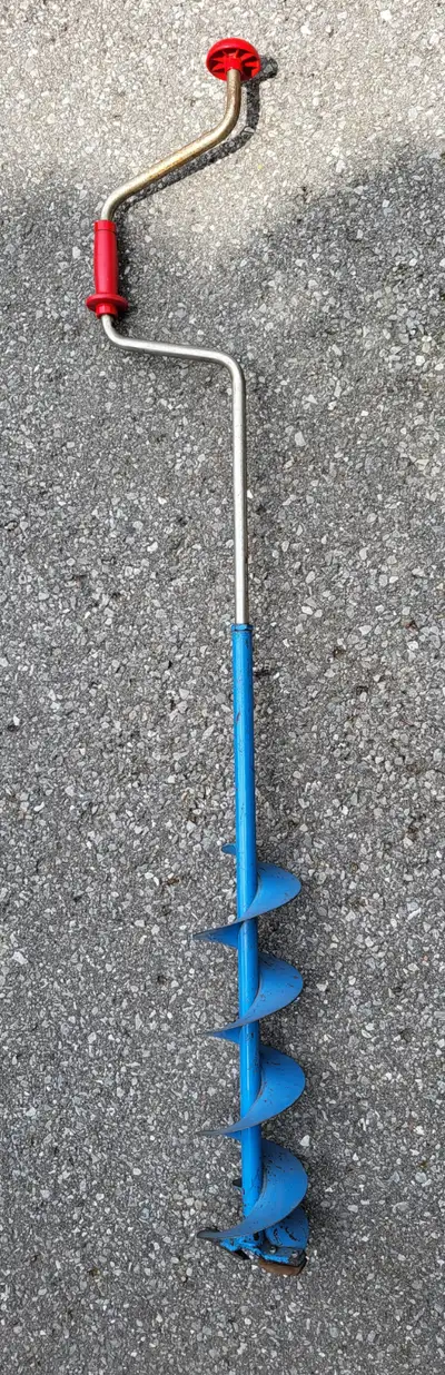 Vintage KJ Eriksson's Knivfabrik Mora Sweden 6ft Ice Auger, View more