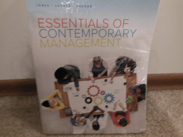 Essentials of Contemporary Management in Textbooks in Thunder Bay