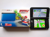 128GB Blue  Nintendo  3DS XL 《ALL POKEMON⎮999+ Games》