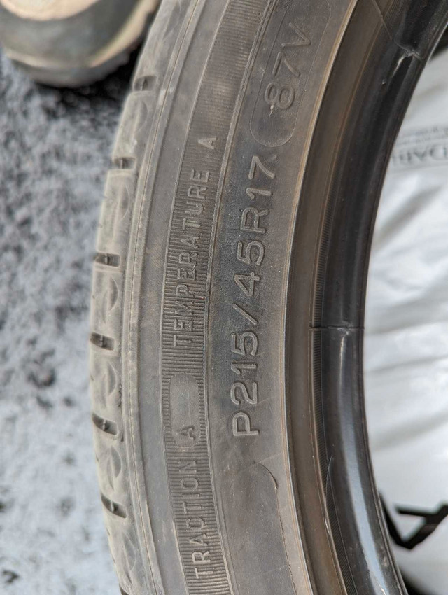 Michelin 215/45R17 in Tires & Rims in Barrie - Image 2