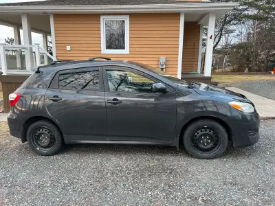 2009 Toyota Matrix XR, All-wheel Drive. This car is in great shape for the year. Has a pepy 2.4 litr...