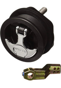 Whitecap Industries S-0230BC T-Handle Latch - Non-Locking, Black