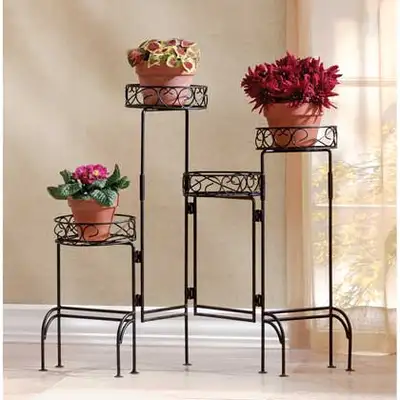 #31339 Four-Tier Plant Stand Screen Description Form meets function in this versatile design! This i...
