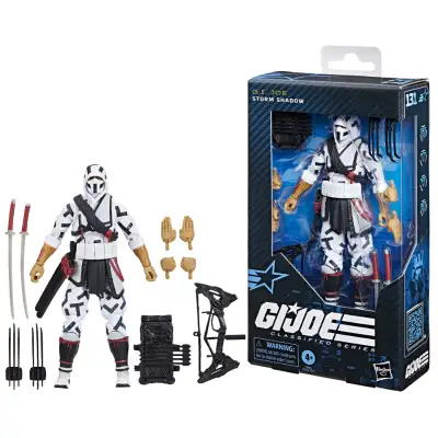 New in box, direct from Hasbro. G.I. Joe Classified series action figures. #131 Strom Shadow YO JOE!...