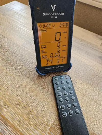 Voice Caddie SC 200 golf launch monitor, View more
