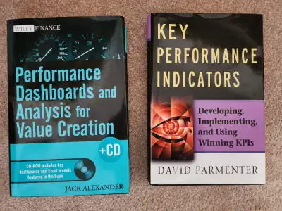 Key Performance & Dashboard Books, View more
