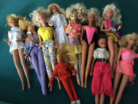 Barbie Dolls, Clothes and Accessories