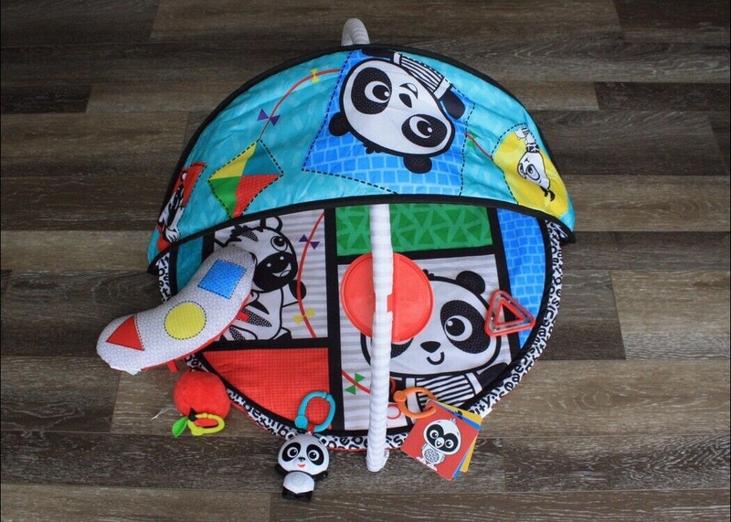 Baby Einstein Panda High Contrast Activity Gym Playmat Playpens