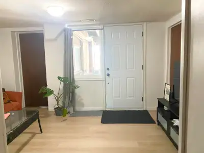 Ground floor two bedroom unit of detached house at Sheppard/Bathurst in Bathurst Manor, North York/T...