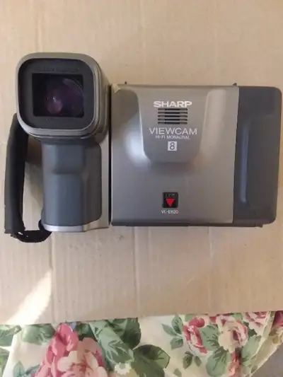 Sharp VL E620U 8mm video 8mm camcorder, View more