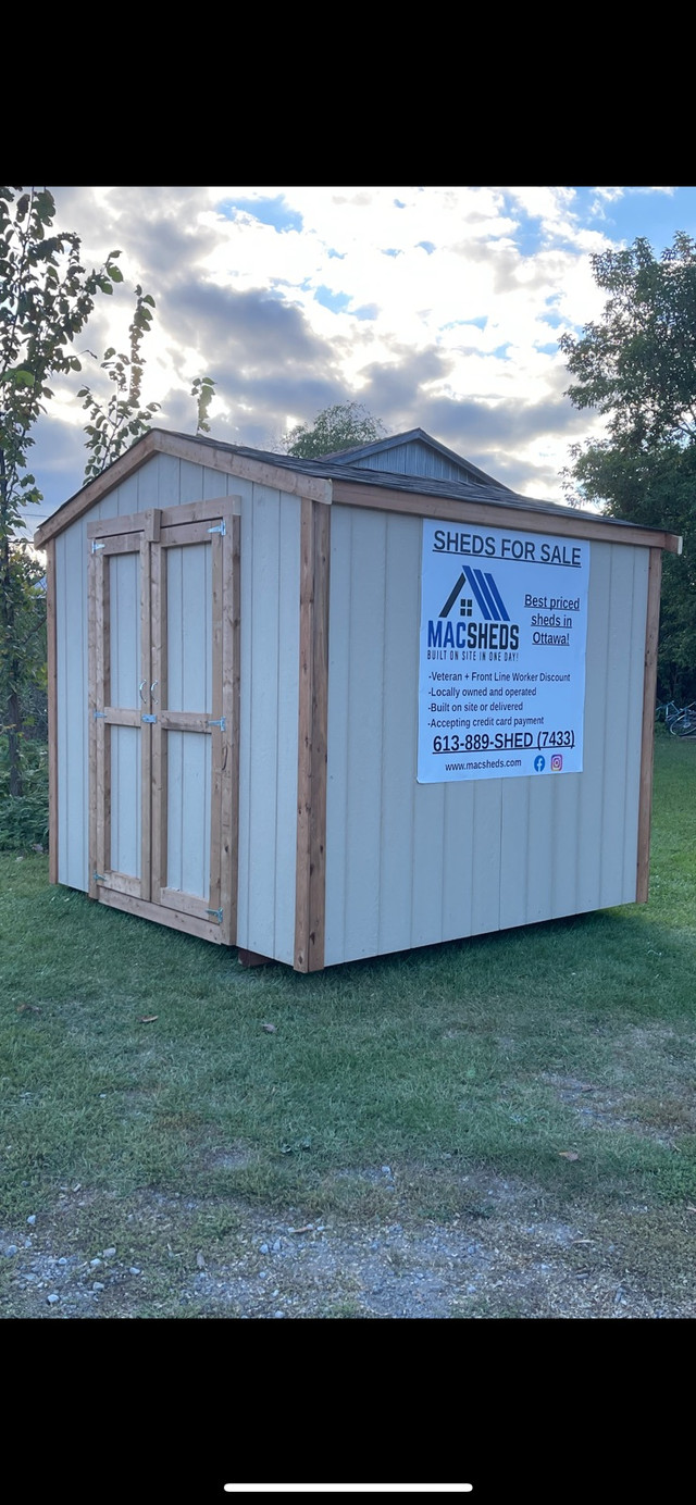 Storage Sheds Built on Site or Delivered  in Outdoor Tools & Storage in Ottawa - Image 2