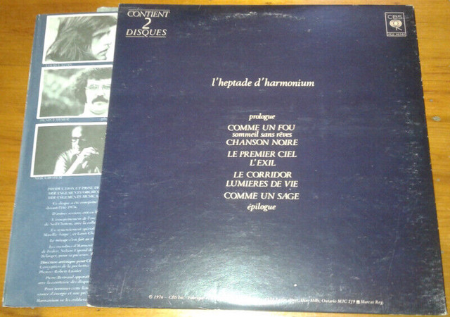 vinyle Harmonium L'heptade , David Bowie, disque 33t record dans CD, DVD et Blu-ray  à Ouest de l’Île - Image 3