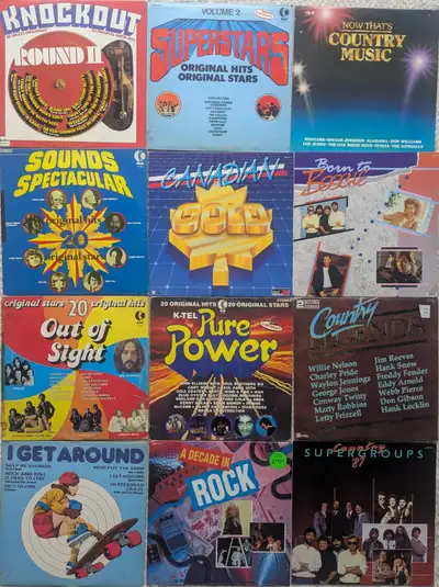 Vinyl record original from1975 1990 -Various artist compilations, View more