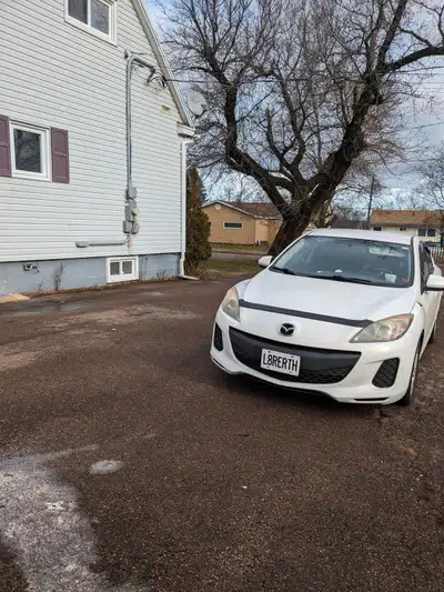 Mazda 2013, 167,000 k mileage, runs good wanting to trade in for certified car or van. I Can raise $...
