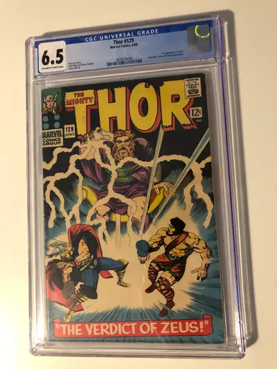 Thor #129 comic CGC 6.5 $140 OBO, View more