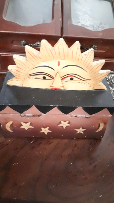 Wooden jewelry box, View more