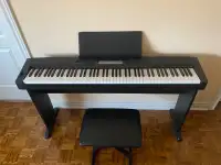 CASIO CDP-200R Piano Keyboard (with Chair)