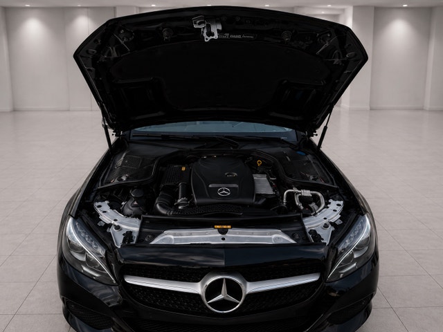 2018 Mercedes-Benz C300 4MATIC Cabriolet | 52 000 km | Noir/Noir — photo 4