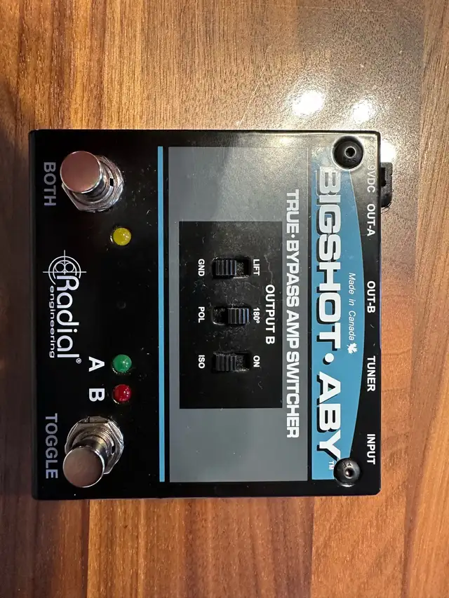 pédale Switcher Big Shot ABY in Amps & Pedals in West Island - Image 2