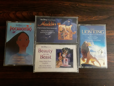 DISNEY AUDIO CASSETTES:LION KING,ALADDIN,BEAUTY&BEAST,POCAHONTAS, View more
