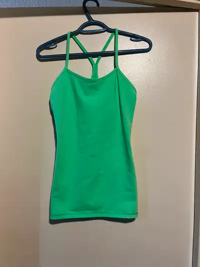LULULEMON PISTACHIO POWER Y TANK (LUON), View more