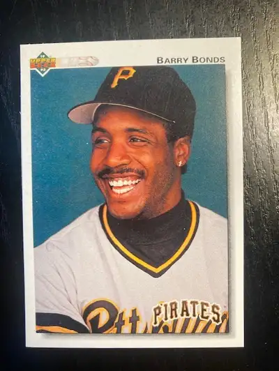 1992 Upper Deck Barry Bonds baseball card (#134), View more