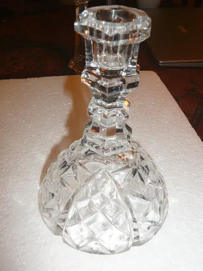 porte-bougie/chandelier cristal de style Pinhweel 6"/h et plus, View more