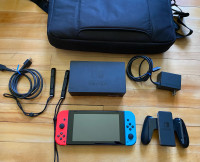 Nintendo switch console with 3 games 