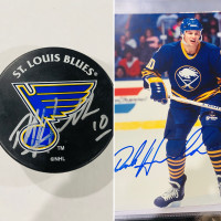 Dale Hawerchuk Autographed Buffalo Sabers Package 