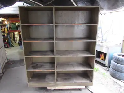 6 foot Heavy Duty Storage Shelf made from solid sheet wood, View more